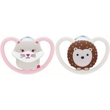 Lot de 2 sucettes 0-6m...