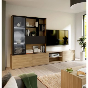Meuble TV mural suspendu...