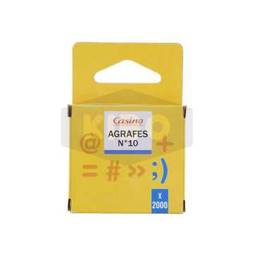 Agrafes N°10 x2000 pièces