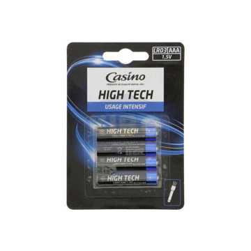 4 Piles LR03 High Tech