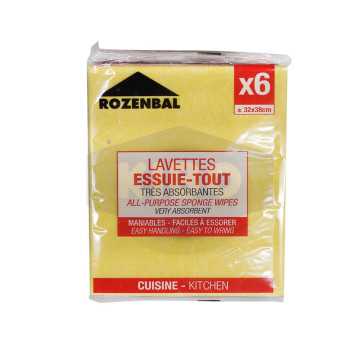Lavettes essuie-tout...