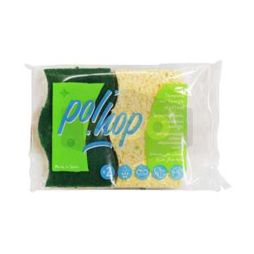 2 Tampons sur éponge végétale