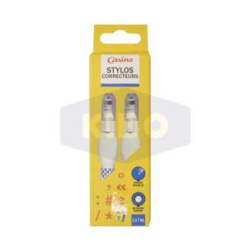 Stylos correcteurs x2