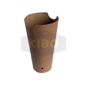 Cornet à frite kraft brun...
