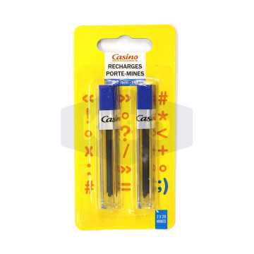 2 Recharges porte mines...