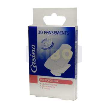 Pansement microporeux blanc...