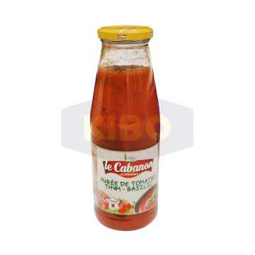 Purée de tomate thym et...