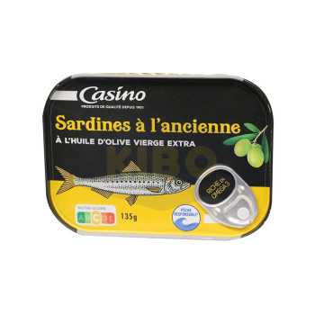 Sardines à l'huile d'olive...