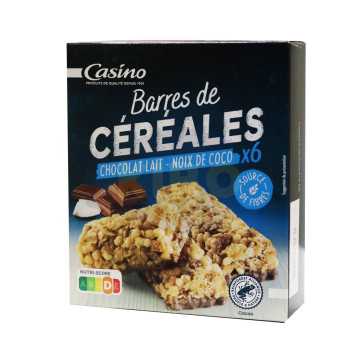 Barres de céréales chocolat...