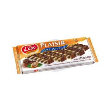 Gaufrette chocolat noir 120g