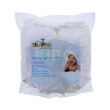 Cotons rectangles pour bébé...
