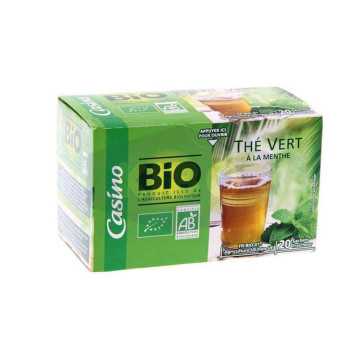 Thé vert menthe BIO 20...