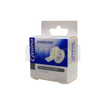 Sparadrap tissu blanc 5mx2,5cm
