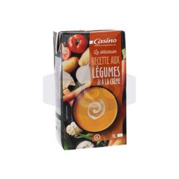 Soupe légumes à la crème 1L