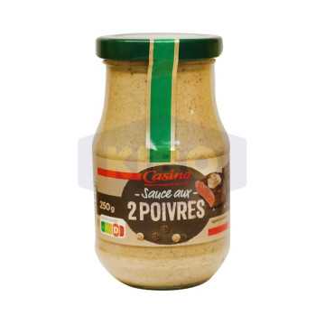 Sauce aux deux poivres 250ml