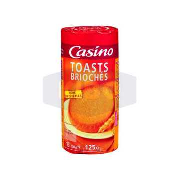 Toasts briochés 125g