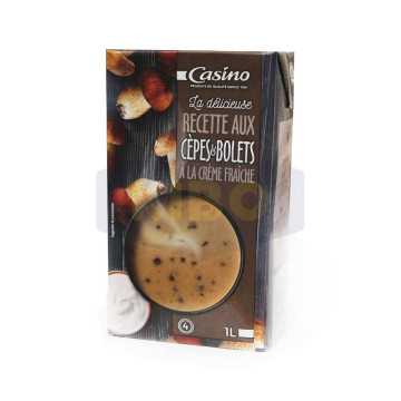 Velouté cèpes et bolets 1L