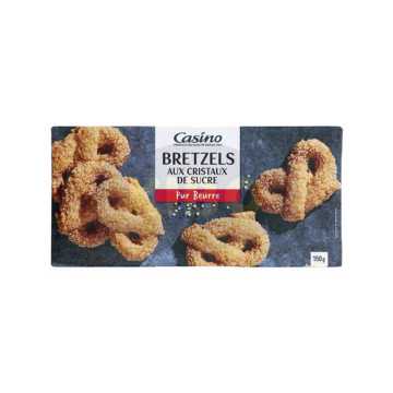 Bretzels aux cristaux de sucre