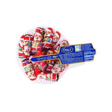 Mini-Père Noël en chocolat...