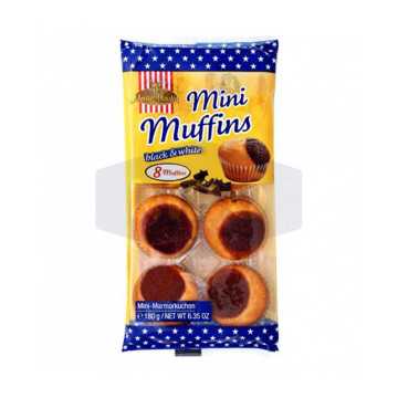 Mini muffins marbrés black...