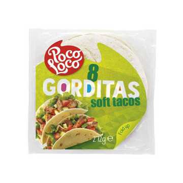 8 Tortillas Gorditas soft...