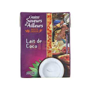 Lait de coco en carton 200ml
