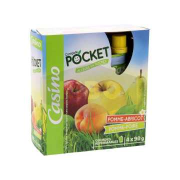 Compotes pomme abricot...