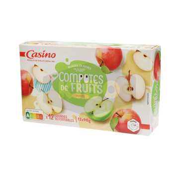 Compotes pomme allégées en...