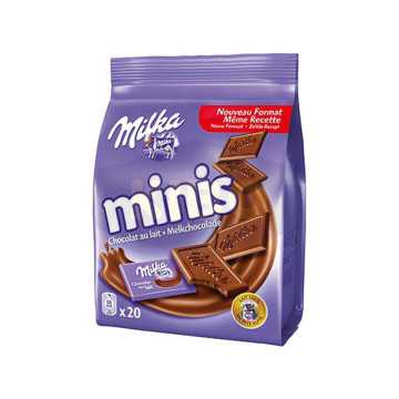Minis chocolats au lait...