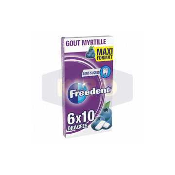 Chewing-gum goût myrtille...