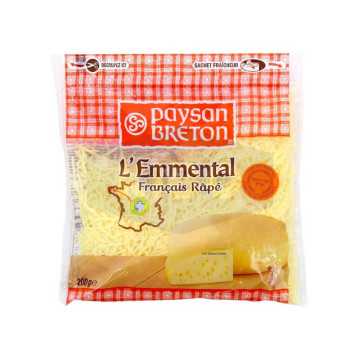 Fromage Emmental râpé 200g