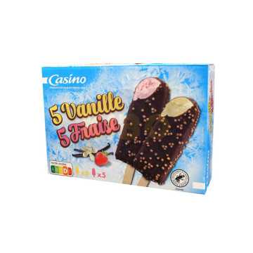 Lot de 10 esquimaux vanille...