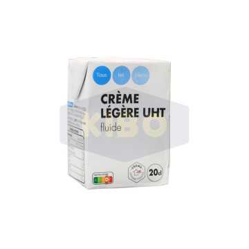 Crème liquide légère UHT 20cl