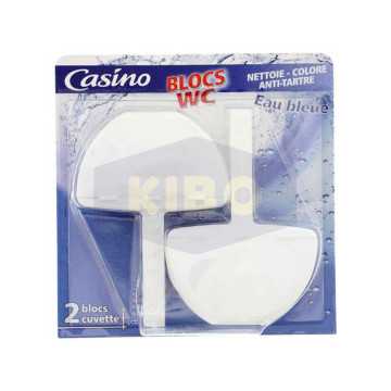 Blocs WC eau bleue 2 pièces