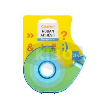 Ruban adhésif transparent 25m