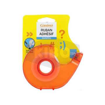 Ruban adhésif invisible 7,5m