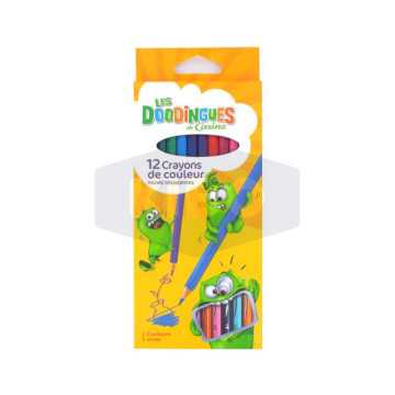 12 Crayons de couleur...