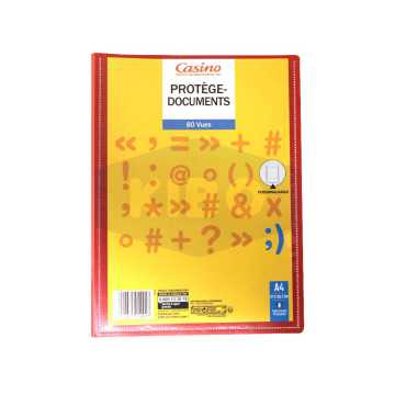 Porte vues A4 x80
