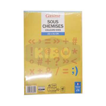 Sous chemises couleurs...