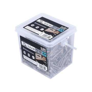 500 vis terrasse inox tête...