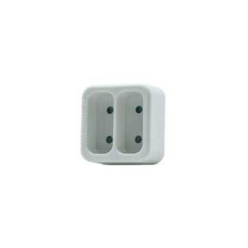 Biplite murale, 2 prises...