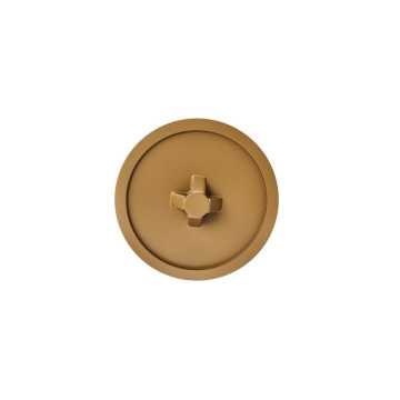 Cache-Vis Plastique Marron...