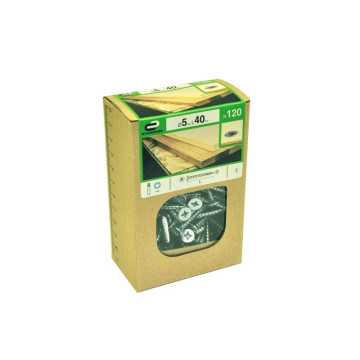 Lot De 120 Vis Acier Tête...