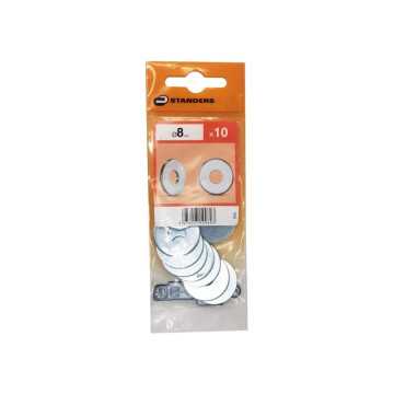 Lot De 10 Rondelles Acier...