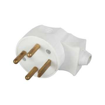 Fiche électrique mâle 3...