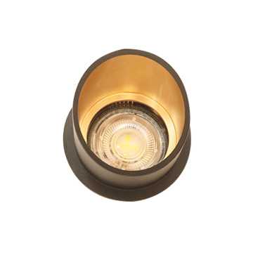 RONDU spot noir/doré d70h65...