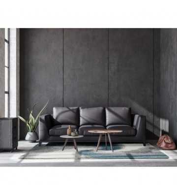 Tapis Moderne poils longs -...