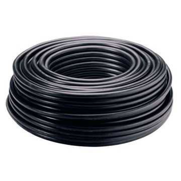 Fil isolé 4mm² rl 100ml noir