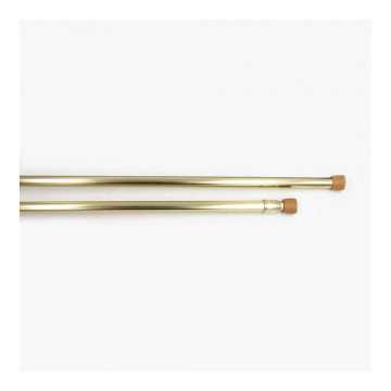 Tringle extensible D8 doré...