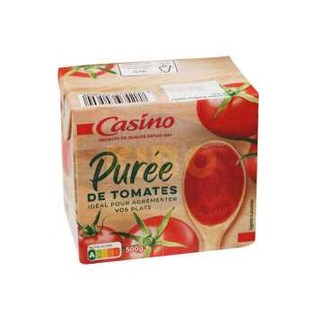 Purée de tomate en brique 500g